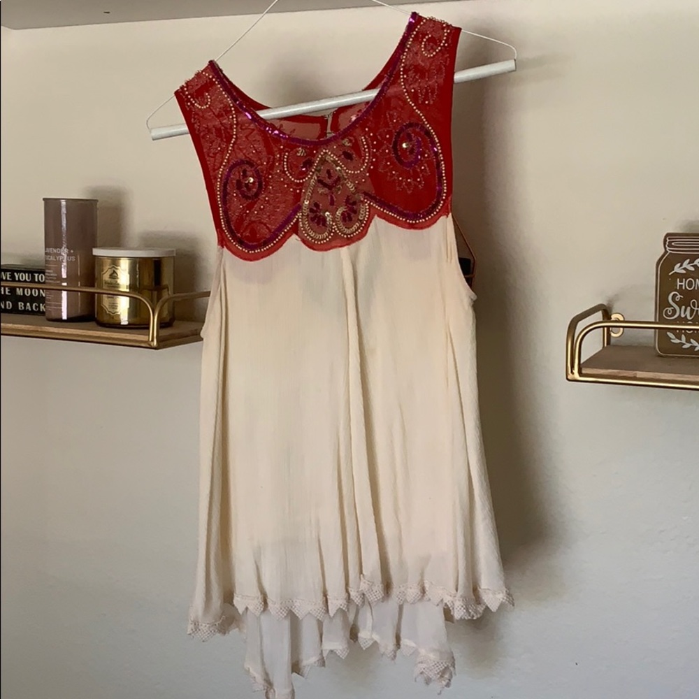 Free People Jeweled Cami